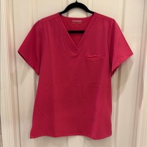 Mandala one pocket scrub top